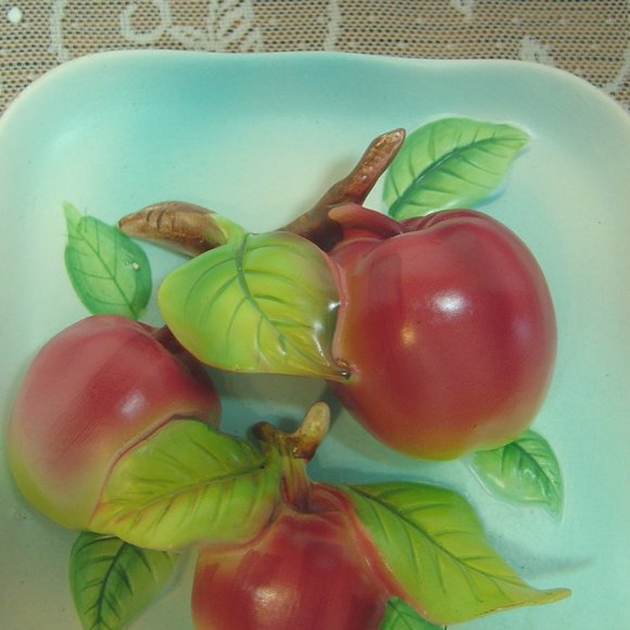 NapcoJapan Accents Vintage Napco 3d Apple Wall Plaquejapan Poshmark